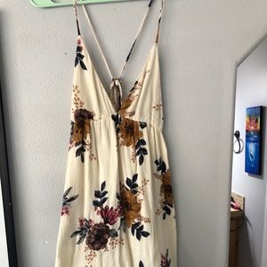 O’Neil open back halter dress